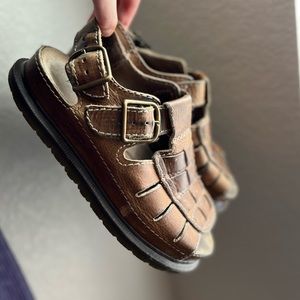 Doc Marten Brown Fisherman Sandals 8207 Vintage y2k size 6US